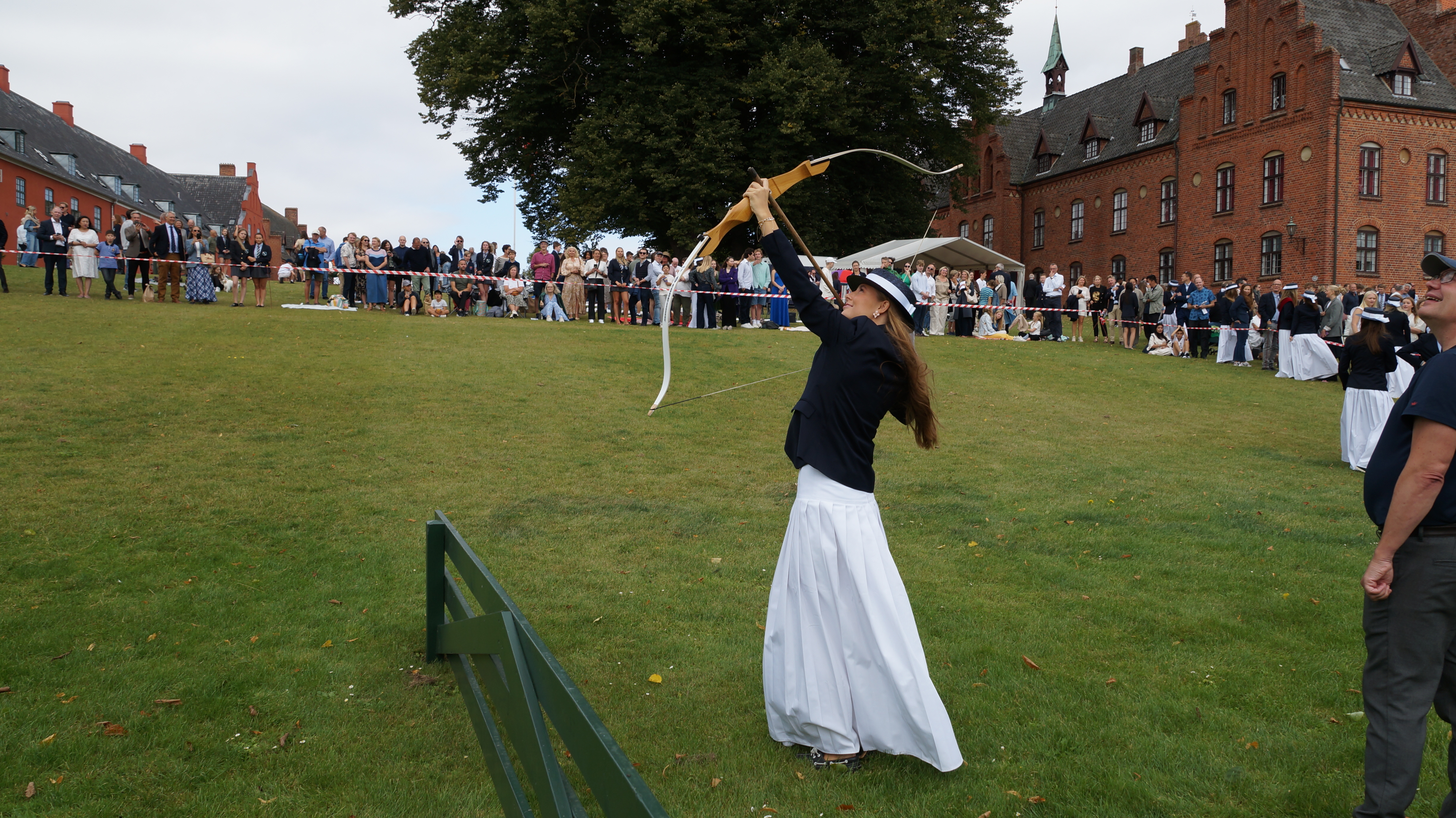 Picture from the annual "Fugleskydning at Herlufsholm