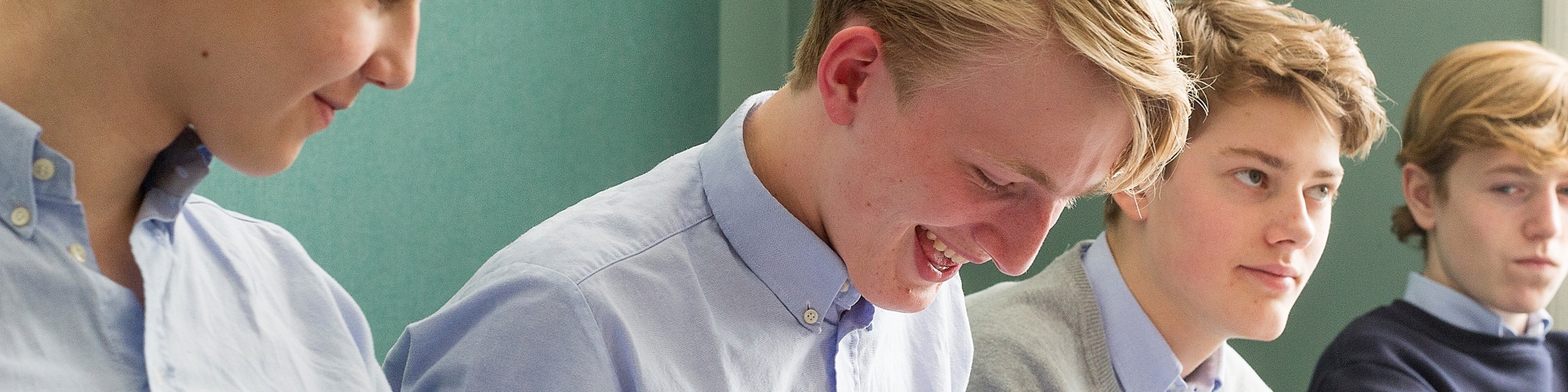 Studerende fra 10Go er til klasse på Herlufsholm
