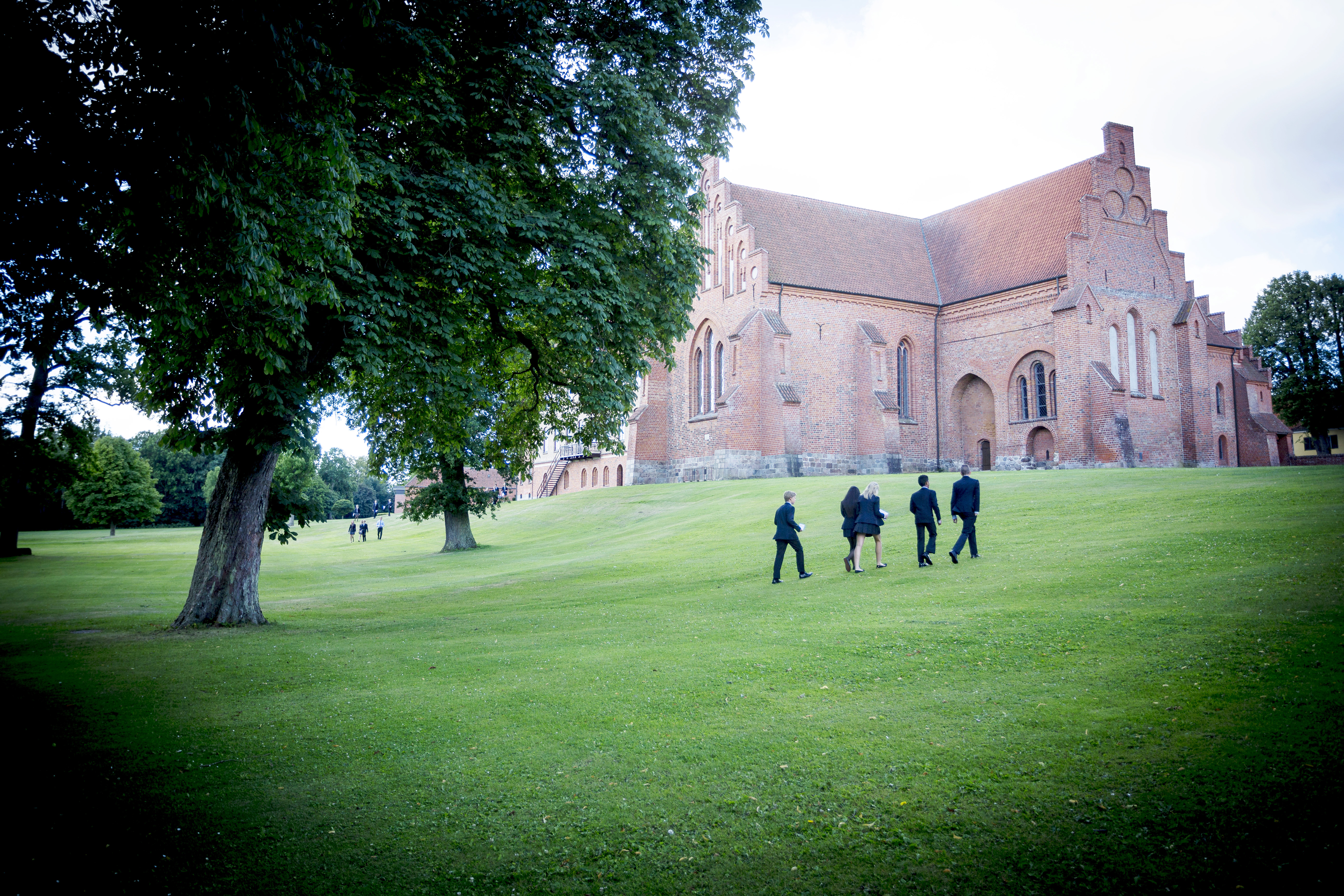 Billede af Herlufsholm skole udefra