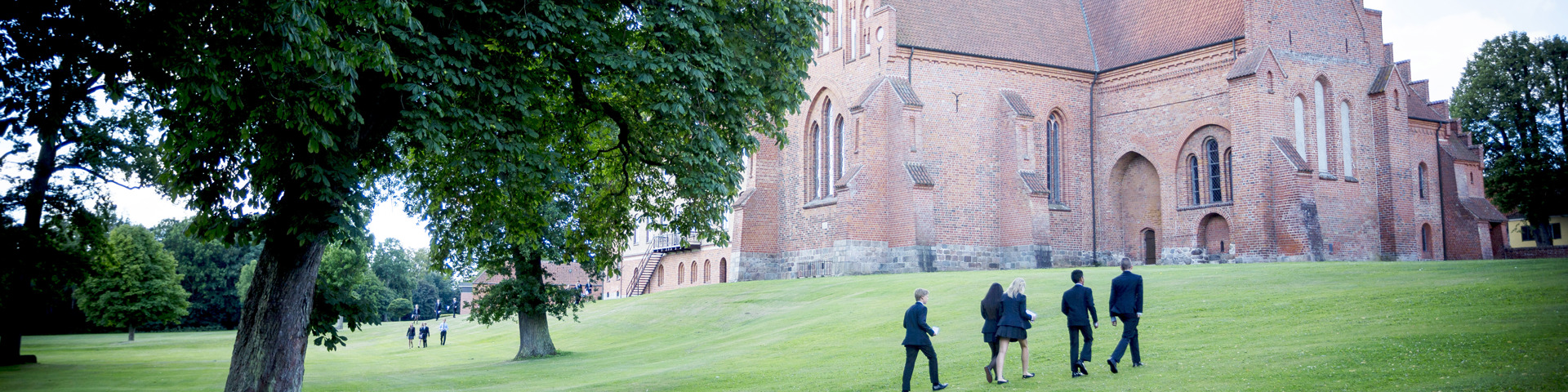 Billede af Herlufsholm skole udefra