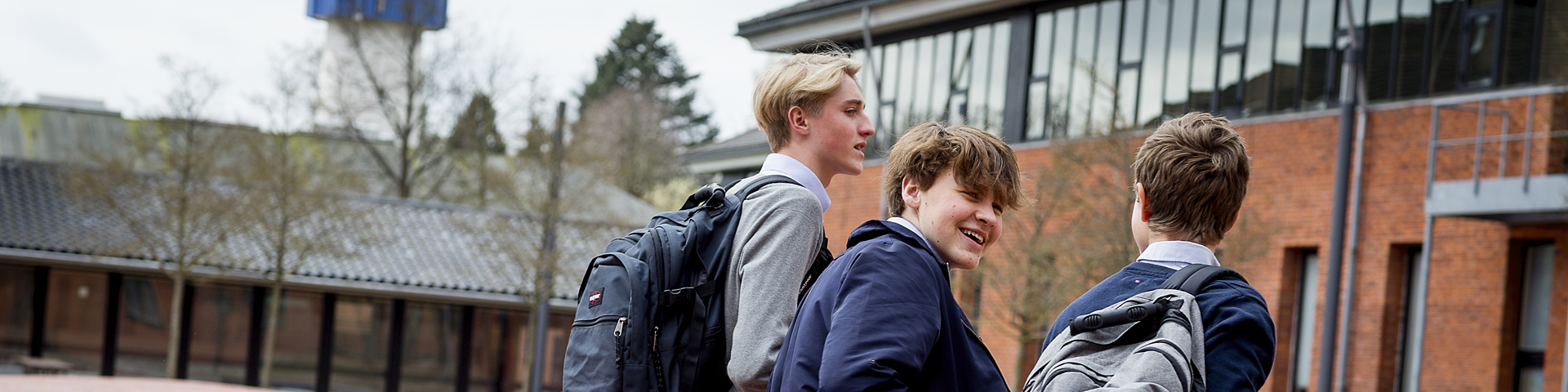 Students going to School at Herlufsholm