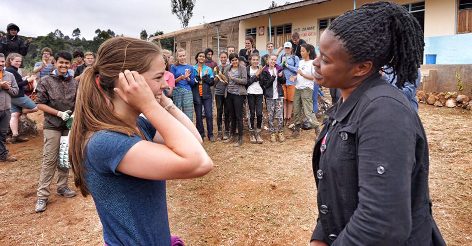 Student from Herlufsholm at exchange trip with Round Square